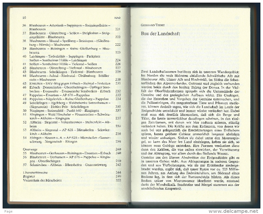 Ulm,In Ulm Und Um Ulm Herum,1985,herausgegeben Vom Schwäbischen Albverein,Wandern, - Bade-Wurtemberg