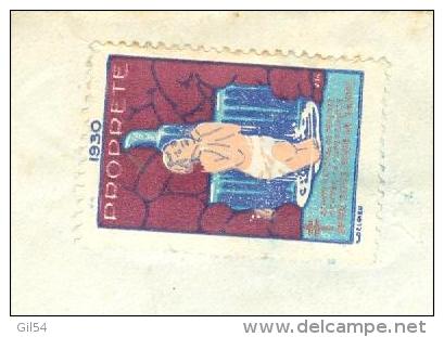 Lac Du 2 Janvier 1931 Oblitéré Par Daguin Dreyfuss  GUE602 + Antituberculeux De 1930- MALA6309 - Tuberkulose-Serien