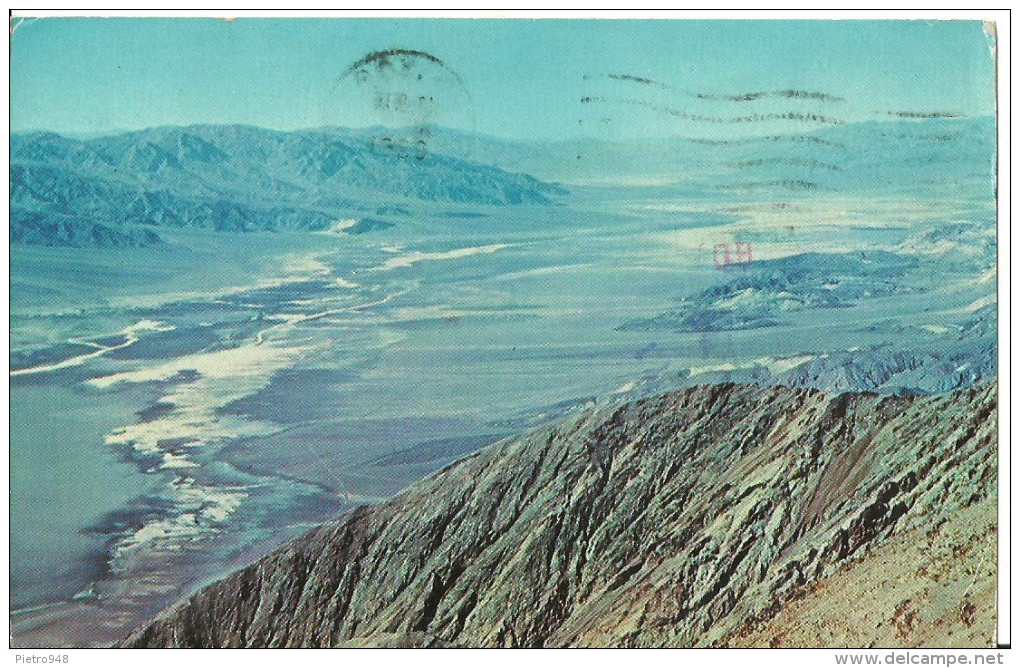 Death Valley (California, USA) Dante's View National Park, Thematic Stamp "Octave Chanute" - Death Valley