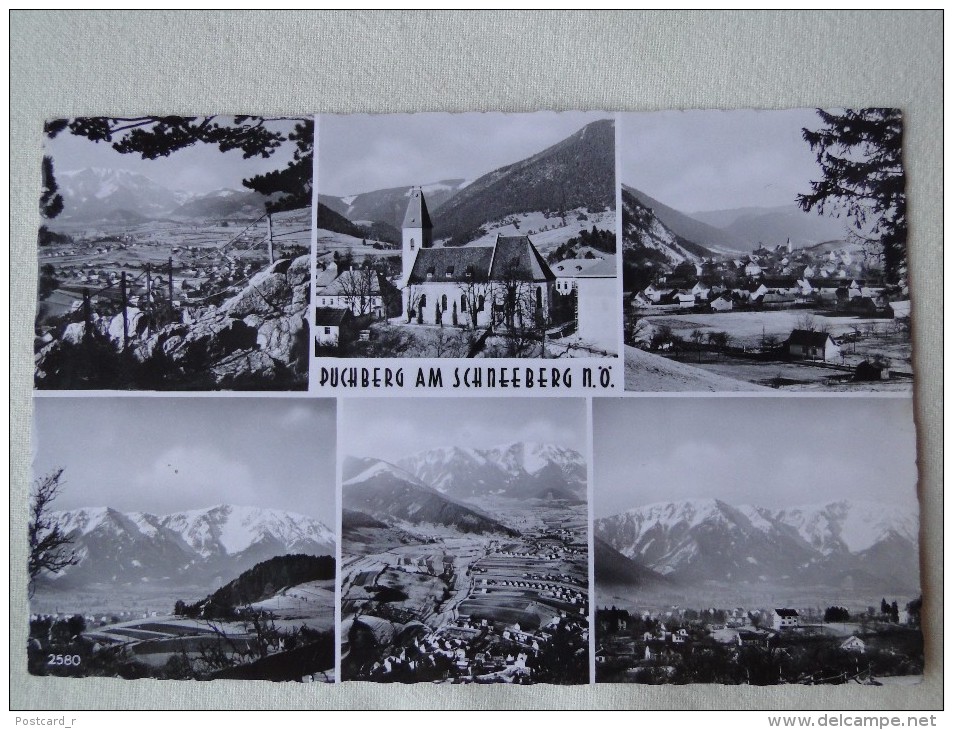 Austria Puchberg Am Schneeberg Multi VIEW  Stamp 1964  A 20 - Neulengbach