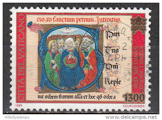 Vatican City   Scott No   1115     Used    Year  1999 - Oblitérés