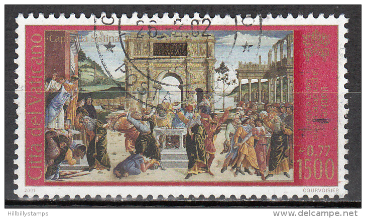 Vatican City   Scott No   1174    Used    Year  2001 - Gebraucht