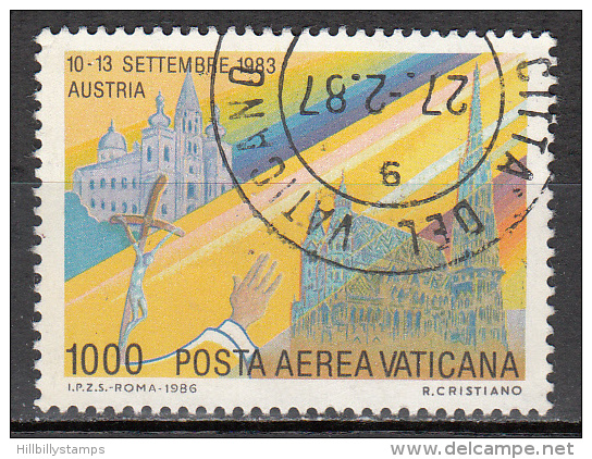 Vatican City   Scott No   C78    Used    Year  1986 - Used Stamps