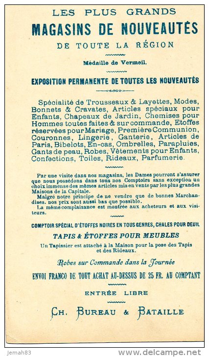 SOUVENIR DES GALERIES REMOISES CHAR DE L IMPRIMERIE PUB AU DOS  ( LOT V1 ) - Reims