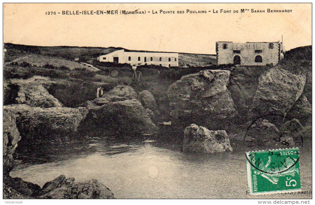 FORT DE MME SARAH BERNHARDT - Belle Ile En Mer