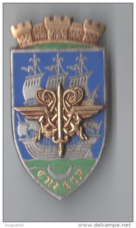 INSIGNE CNI EOR CENTRE NATIONAL D' INSTRUCTION DES  ELEVES OFFICIERS DE RESERVE LIBOURNE - DRAGO G 1723 - Medicina