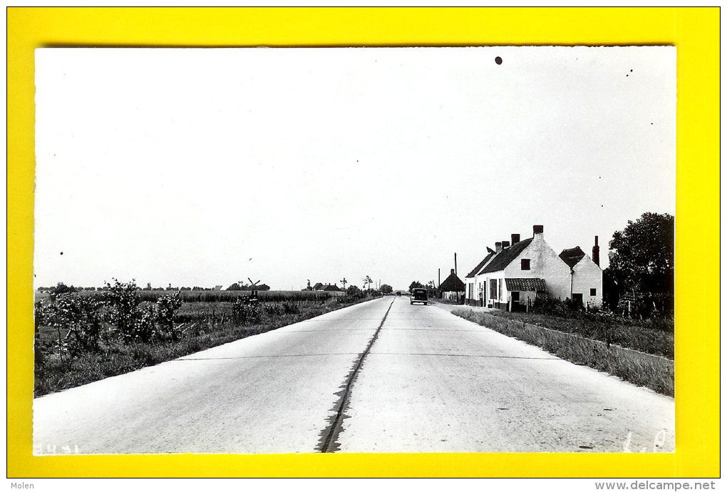 FOTOKAART STROOIENHAAN Te ZUIENKERKE ? OOSTENDSE STEENWEG Naar Oostende ?              H88 - Zuienkerke