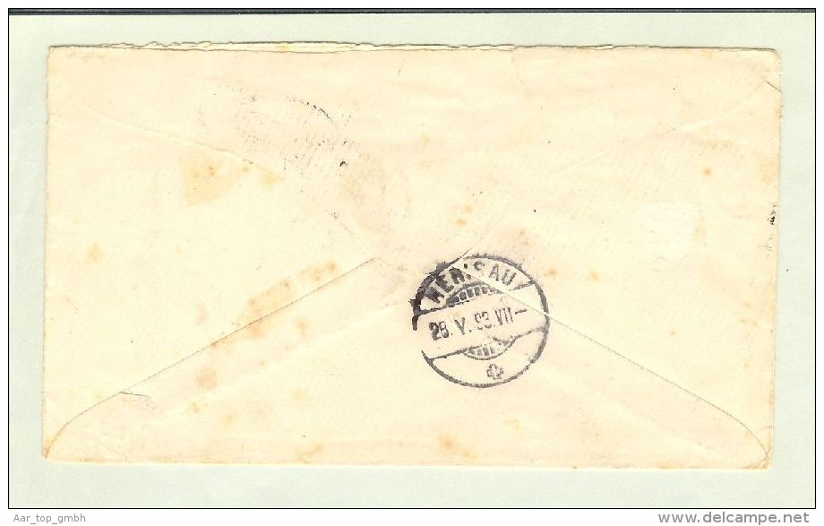 OZ Australien Victoria 1893-04-25 Brief>Herisau CH - Covers & Documents