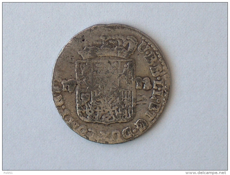 PAYS BAS ESPAGNOLS SPANISH NETHERLANDS 1711 MAXIMILIAN EMANUEL Argent Silver Faux D´EPOQUE - Pays Bas Espagnols