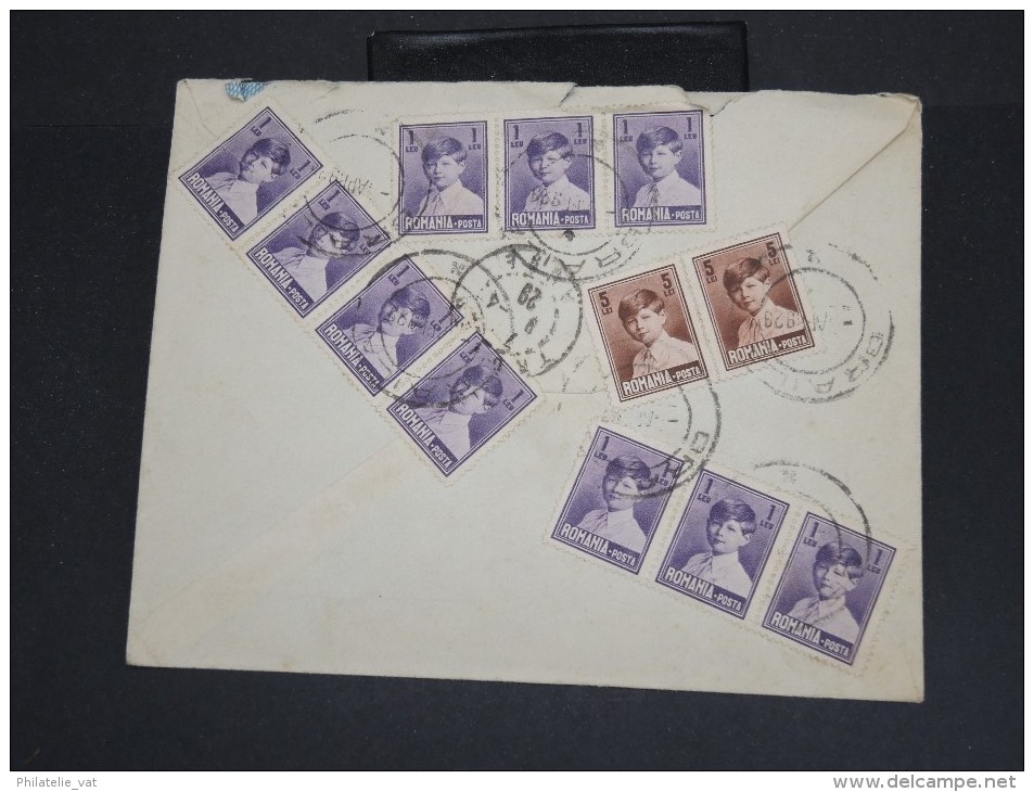 ROUMANIE  - Enveloppe En Recommandée De Braila Pour La France En 1929  - à Voir - Lot P7448 - Storia Postale