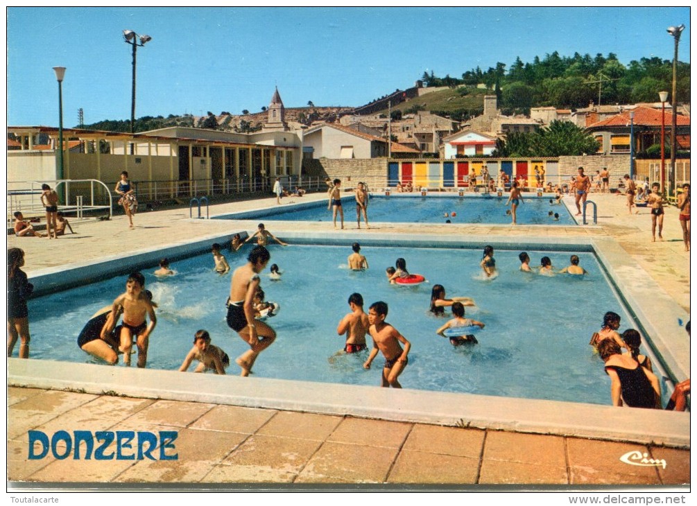 CPSM 26 DONZERE LA PISCINE    Grand Format 15 X 10,5 Cm - Donzere