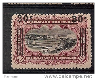 CONGO BELGE 89 Mint Neuf * - Nuovi