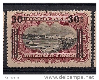 CONGO BELGE 89 Mint Neuf * - Ungebraucht