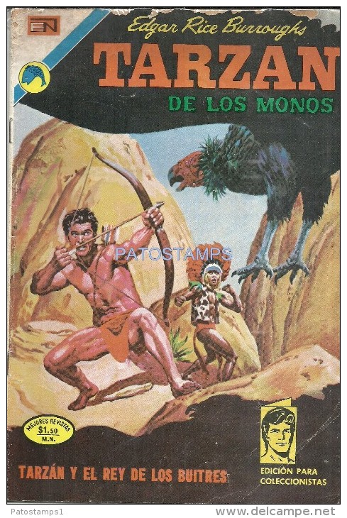 12134 MAGAZINE REVISTA MEXICANAS COMIC TARZAN DE LOS MONOS Y EL REY DE LOS BUITRES Nº 320 AÑO 1972 ED EN NOVARO - Cómics Antiguos