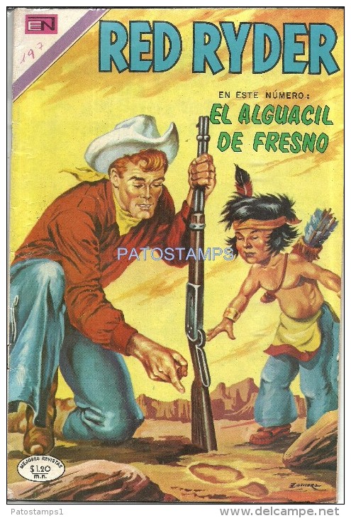 12137 MAGAZINE REVISTA MEXICANAS COMIC RED RYDER EL AGUACIL FR FRESNO Nº 240 AÑO 1970 ED EN NOVARO - Old Comic Books
