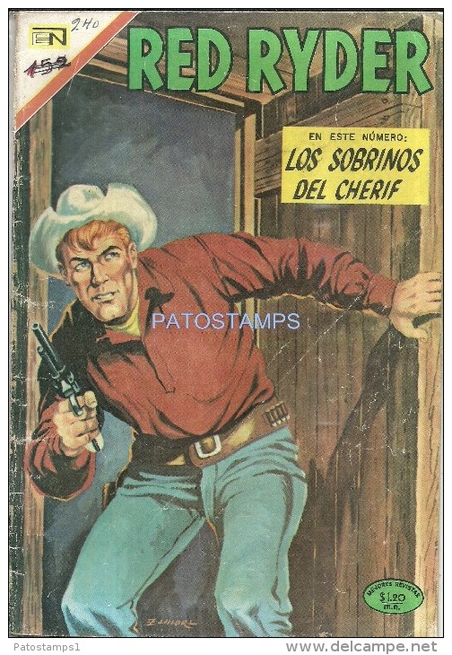 12138 MAGAZINE REVISTA MEXICANAS COMIC RED RYDER LOS SOBRINOS DE CHERIF Nº 237 AÑO 1970 ED EN NOVARO - Old Comic Books