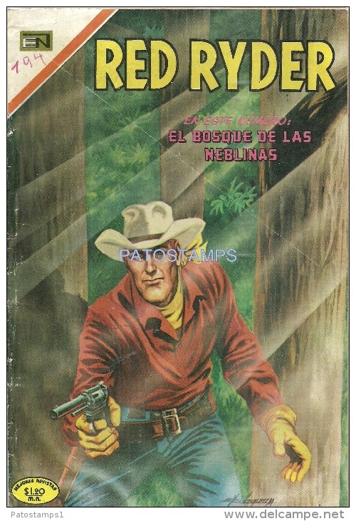 12139 MAGAZINE REVISTA MEXICANAS COMIC RED RYDER EL BOSQUE DE LAS NEBLINAS Nº 239 AÑO 1970 ED EN NOVARO - Old Comic Books
