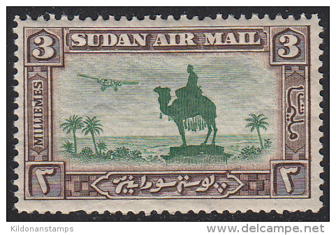 Sudan 1931-35 Air Mail, Mint No Hinge, Sc# C4, SG 49b - Soedan (...-1951)