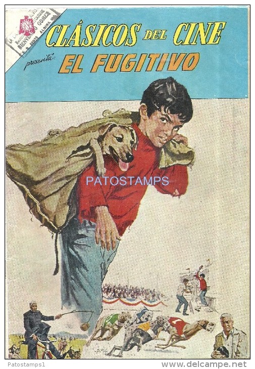 12140 MAGAZINE REVISTA MEXICANAS COMIC CLASICOS DEL CINE EL FUGITIVO Nº 134 AÑO 1965 ED NOVARO - BD Anciens