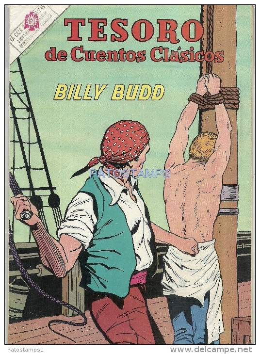 12141 MAGAZINE REVISTA MEXICANAS COMIC TESORO DE CUENTOS CLASICOS BILLY BUDD Nº 95 AÑO 1965 ED NOVARO - BD Anciens