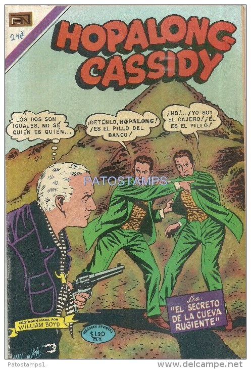 12142 MAGAZINE REVISTA MEXICANAS COMIC HOPALONG CASSIDY Nº 193 AÑO 1971 ED EN NOVARO - Old Comic Books