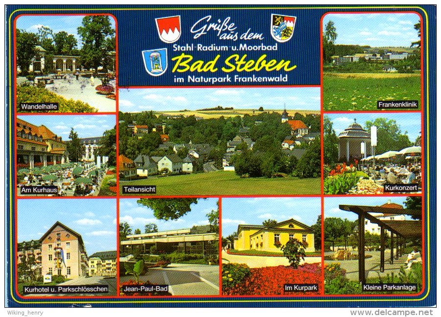 Bad Steben - Mehrbildkarte 10 - Bad Steben