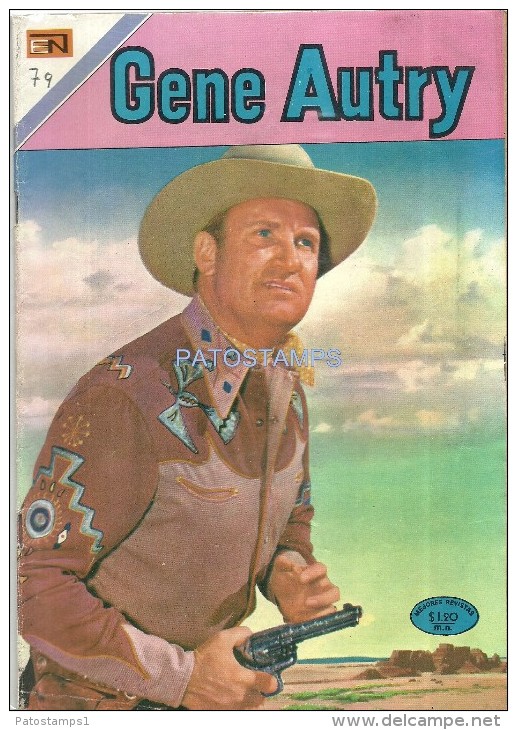 12152 MAGAZINE REVISTA MEXICANAS COMIC GENE AUTRY Nº 214 AÑO 1970 ED EN NOVARO - Old Comic Books