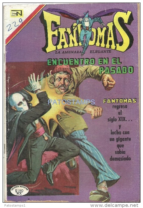 12157 MAGAZINE REVISTA MEXICANAS COMIC FANTOMAS ENCUENTRA EN EL PASADO Nº 46 AÑO 1970 ED EN NOVARO - BD Anciens