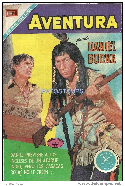 12160 MAGAZINE REVISTA MEXICANAS COMIC AVENTURA DANIEL BOONE Nº 687 AÑO 1971 ED EN NOVARO - Old Comic Books