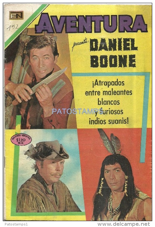 12164 MAGAZINE REVISTA MEXICANAS COMIC AVENTURA DANIEL BOONE Nº 667 AÑO 1970 ED EN NOVARO - BD Anciens