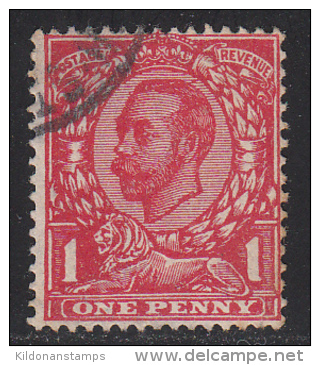 Great Britain 1912 Cancelled, Simple Cypher, Wmk 100, See Desc, Sc#, SG 345 - Usati