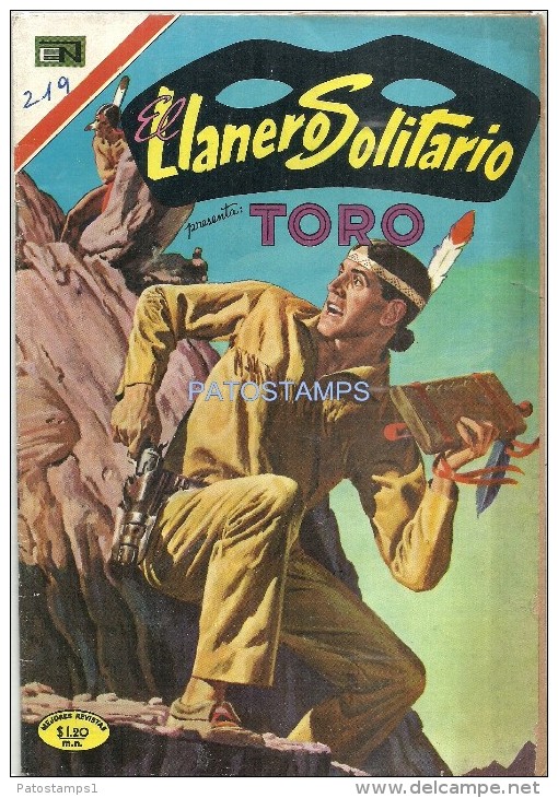 12172 MAGAZINE REVISTA MEXICANAS COMIC EL LLANERO SOLITARIO TORO Nº 227 AÑO 1970 ED EN NOVARO - Old Comic Books