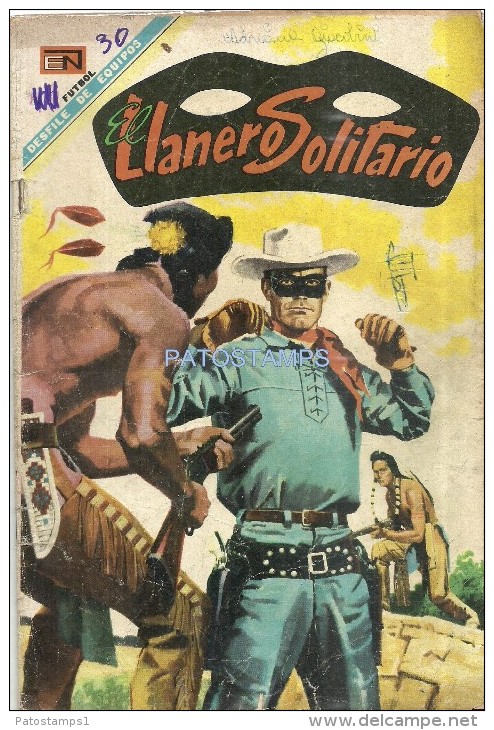 12173 MAGAZINE REVISTA MEXICANAS COMIC EL LLANERO SOLITARIO Nº 188 AÑO 1968 ED EN NOVARO - BD Anciens