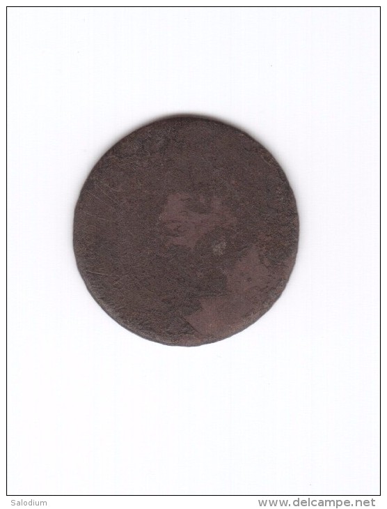 Vecchia Moneta Da Identificare - Old Coin To Identify (Id-018) - Altri & Non Classificati