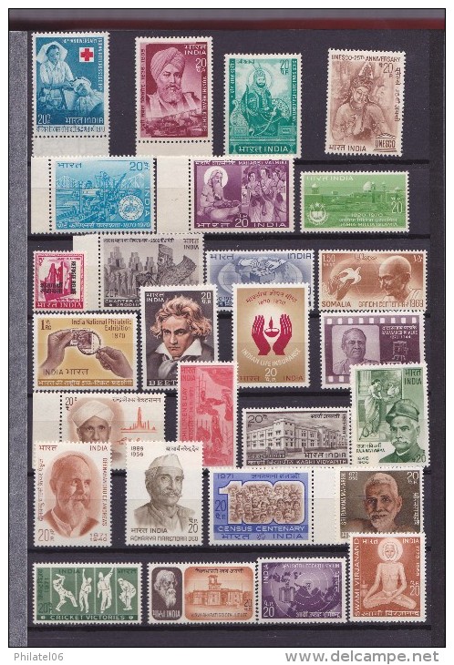 INDIA AND NEPAL  STAMPS MINT  MNH** - Collections, Lots & Series