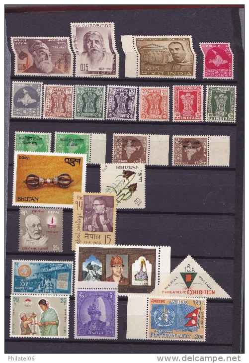 INDIA AND NEPAL  STAMPS MINT  MNH** - Collections, Lots & Series