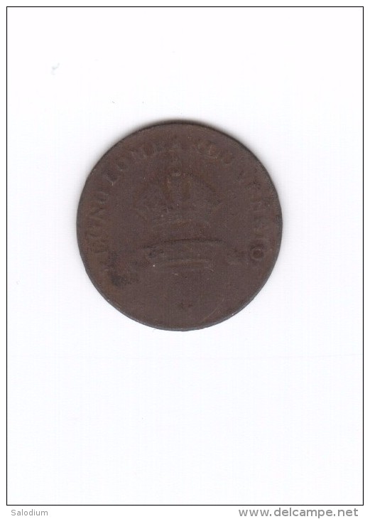 1 Centesimo 1822 - Lombardo Veneto (Id-009) - Lombardie-Vénétie