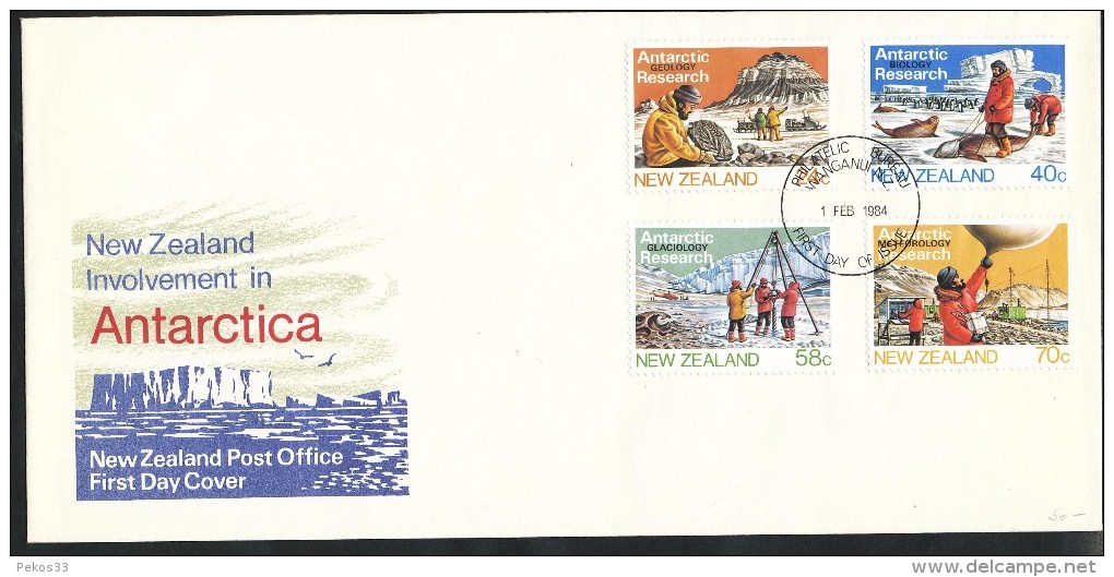 Neuseeland  Mi.Nr.   889 -  892    FDC - FDC