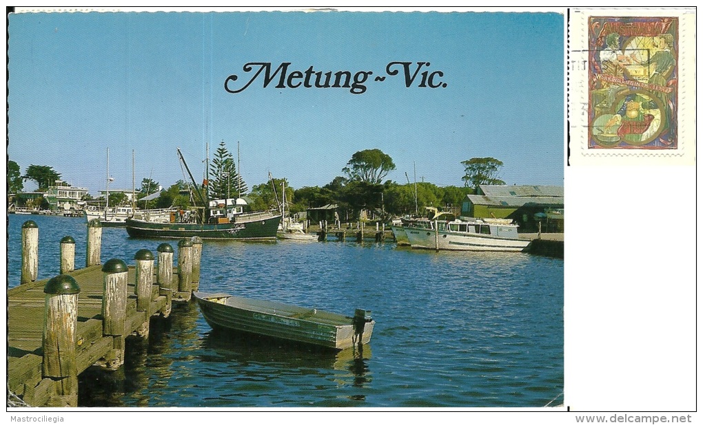 AUSTRALIA  GIPPSLAND  METUNG  Ships Bateaux  Nice Stamp - Gippsland