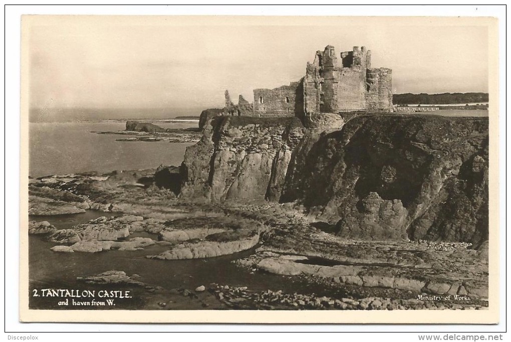 I3269 North Berwick - Tantallon Castle - Chateau Castello Schloss Castillo / Non Viaggiata - East Lothian