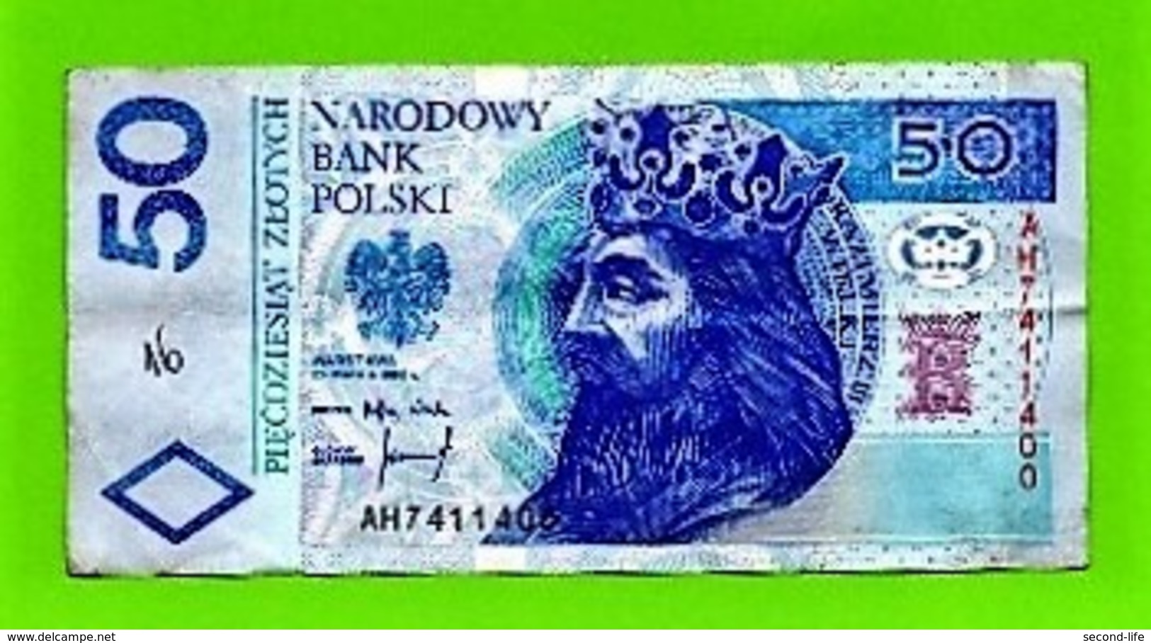 Narodowy Bank Polski. 50 Zlotych. Polen. - Pologne