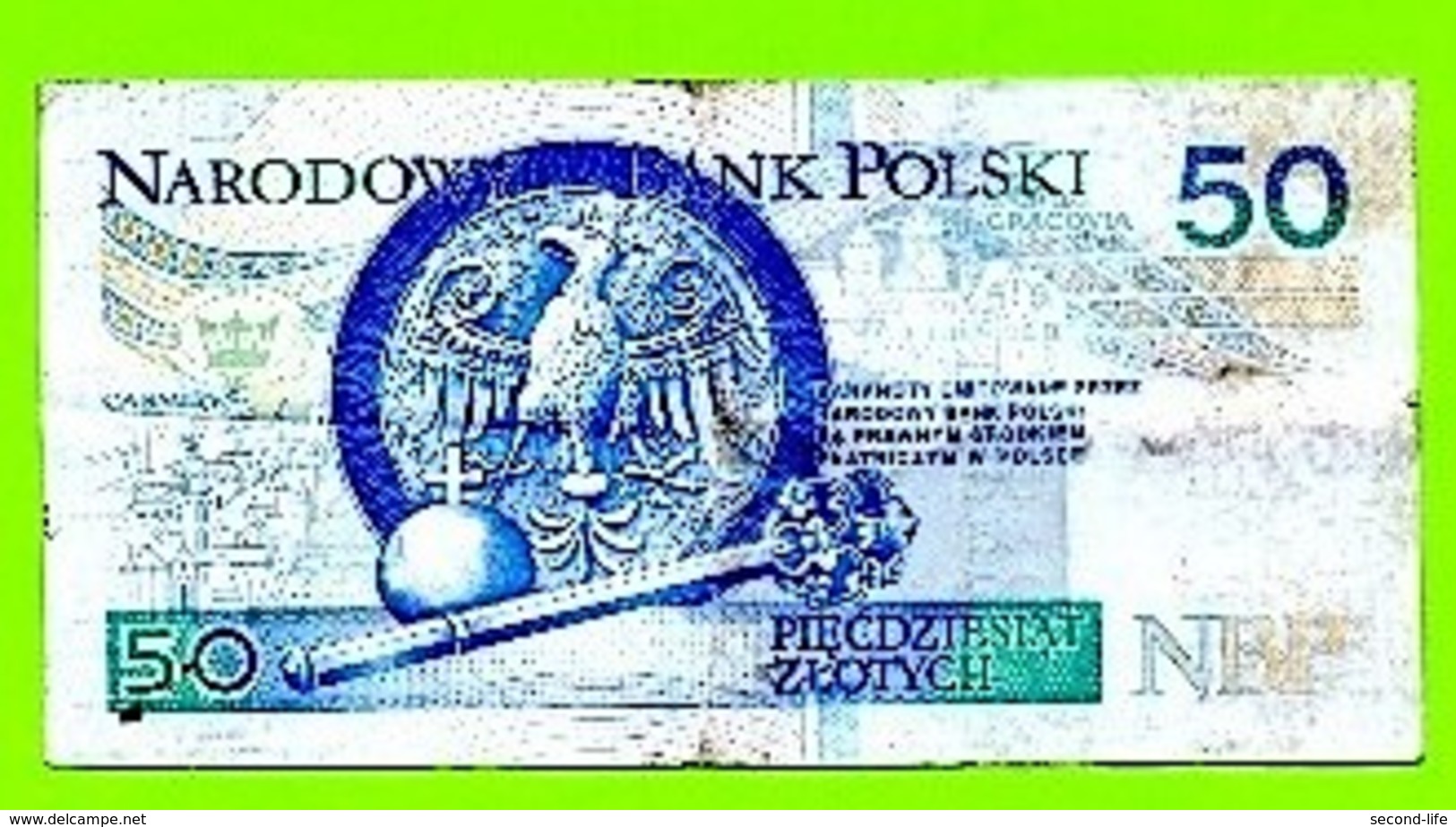 Narodowy Bank Polski. 50 Zlotych. Polen. - Pologne