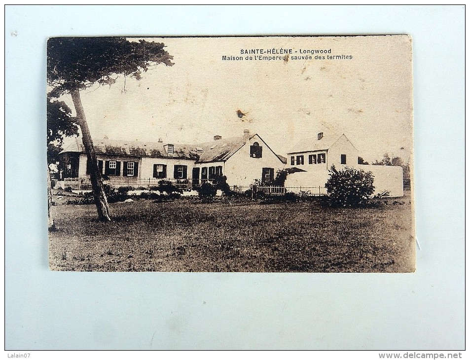 Carte Postale  : SAINTE-HELENE , SANTA-HELENA : Maison De L' Empereur Sauvée Des Termites, Etabl. Décamps, Bordeaux - Sainte-Hélène