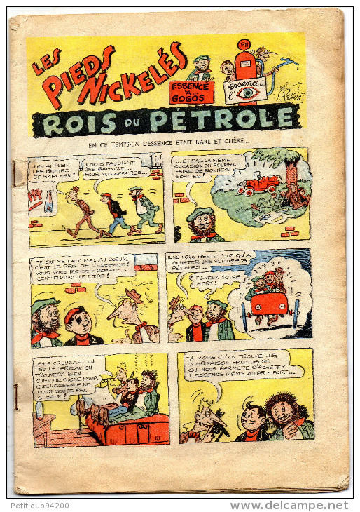 BANDE DESSINEE  LES PIEDS NICKELES   ALBUM No 37  Rois Du Pétrole   ANNEE 1958 - Pieds Nickelés, Les