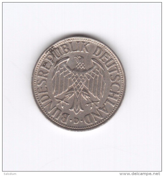 1 Deutsche Mark 1956 (Id-067) - Altri & Non Classificati