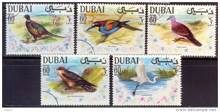 DUBAI -  LOT  BIRDS - Used - Pauwen