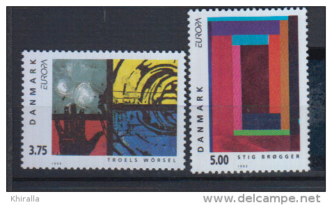 DANMARK     1993      N°   1055 / 1056        COTE    4 &euro; 50            ( Y 11 ) - Neufs