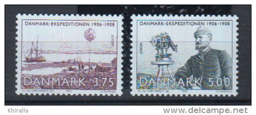 DANMARK     1994      N°   1080 / 1081        COTE    4 &euro; 00            ( Y 18 ) - Neufs