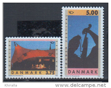 DANMARK    1995     N°  1108 / 1109            COTE     3 &euro; 75          ( Y 26 ) - Neufs