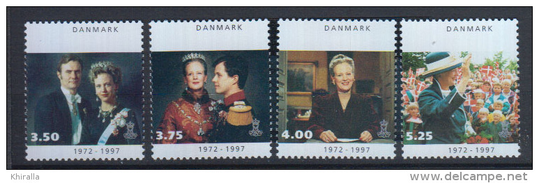 DANMARK      1997      N°   1144 / 1147       COTE      7 € 00        ( Y 39 ) - Nuovi